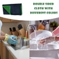 thumbnail image 3 of SDNall Car Wash Towels, Microfiber Car Towels, Car Wash Cloth, Microfiber Towel Double-Sided Different Color Car Wash Towel Car Wash Cloth Not Easy To Absorb Water Towel Scratch Towel, 3 of 5