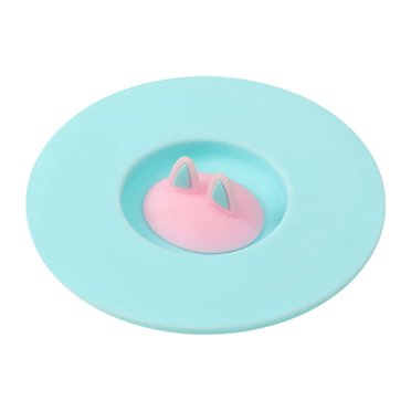 RKSTN Kitchen Supplies Cute Ear Silicone Sealing Lid Leakproof Cup Lid Household Tea Mug Cup Bowl Lid Sealing Cover Keep Decorations for Home Kitchen Decor