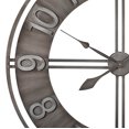 thumbnail image 3 of Studio Designs 30" Industrial Loft Brushed Steel Analog Home Decor Wall Clock, 3 of 5
