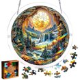 thumbnail image 2 of Outdor Acrylic Puzzles Window Hanging 7.4 Inch Acrylic Puzzles Garden For Mom Birthday Home, 2 of 6