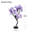 thumbnail image 3 of Up to 65% off Beautiful Rose Bouquet LED Tree Table Lamp Lights Party Wedding Home Decor Gift, 3 of 4