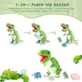 thumbnail image 2 of Cute Stuff Plush Dinosaur Stuffed Animal 23.6'' Mommy Stuffed Dinosaur with 3 Baby Dinosaur Plush Toys Soft Stuffed Animals Plush Gift for, 2 of 7