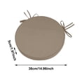 thumbnail image 4 of TIELUTT Round Outdoor Chair Cushion Terrace Furniture Cushion with Removable Machine Washable Cushion for Back Support for Couch Sitting Sciatica Car Seat Outdoor Swing Cushions for Sciatica, 4 of 7