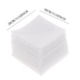 thumbnail image 2 of Product Category Towel 2 - Handkerchiefs for Everyday Use White 11 x 11 Inches 10 Pack 10PCS, 2 of 7