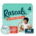 thumbnail image 1 of Rascals Premium 360 Diapers, Size 4, 96 Count, 1 of 10