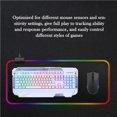 thumbnail image 3 of facefd Tapis de Souris Gaming RGB Coloré avec Éclairage LED pour PC Portable, 3 of 6
