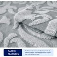thumbnail image 3 of Subtrex Housse Extensible 2 Pcs Lavable pour Fauteuil/coussin d'Amour/sofa/TG-Sofa, Motif Damassé Jacquard, 3 of 6