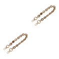 thumbnail image 2 of Maytalsory Sac Chaîne Sangles Résine-Fait Accessoires pour Polyvalent Sac à Main Chaîne Sangles Résine Sac Chaînes Bons Cadeaux L204-ZS 2Set, 2 of 6