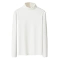 thumbnail image 1 of HAiming Chandails Thermiques à Col Roulé pour Hommes Couche de Base Décontractée Manches Longues Chandail Léger Automne Hiver Hauts Chauds, 1 of 5