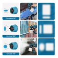 thumbnail image 3 of 800W Electric Spray Gun Adjustable Paint Sprayer Car Furniture Steel Coating Spray Gun 800ML Large Capacity ,Durable Build, 3 of 7