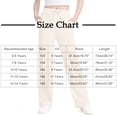 thumbnail image 2 of Baby Girl Pants Sweatpants Girls Trendy Drawstring Jogger Lightweight 3-13 Years, 2 of 7