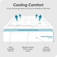 thumbnail image 4 of Bare Home Protège-Matelas - Dessus en Coton Respirant - Poche de 21 Pouces, Lit Simple, Blanc, 4 of 9