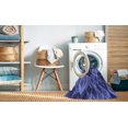thumbnail image 2 of Ahgly Company Tapis de Zone Rectangulaire Transitionnel Bleu Ardoise Clair pour Intérieur, Lavable à la Machine, 2 Pieds x 3 Pieds, 2 of 7
