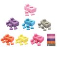 thumbnail image 2 of Becaristey 50 Pieces Mini Files Block Manicure Nail Art Polishing Buffer Tools Pink, 2 of 6