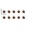 thumbnail image 3 of PEONAVET Wrought Iron Bell Pendant 10pcs Christmas Decoration Pendant, 3 of 6