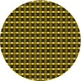 thumbnail image 1 of Ahgly Tapis Rond Lavable en Machine Intérieur Transitionnel Rouge Nuit, 5 Pieds Rond, 1 of 7