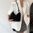 thumbnail image 2 of Sac à Main pour Femmes, Design Ample et Moelleux, Sac Multifonctionnel en Nylon Adorable pour Rendez-Vous Noir Taille Unique, 2 of 7