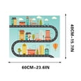 thumbnail image 3 of Chmadoxn Bathroom Rugs, Rugs for Living Room, Area Rug, Bath Mat 40*60cm Children Carpet Parking Lot Climbing Mat Game Road Mat Early Childhood Kindergarten Carpet polyester carpet, 3 of 4