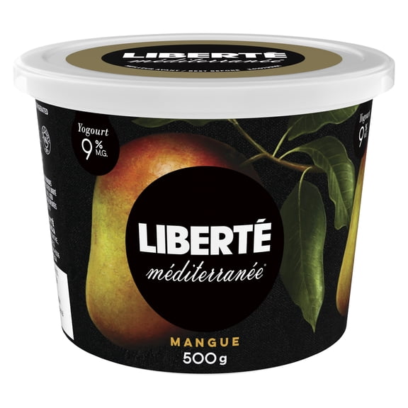 Liberté Méditerranée 9% Yogurt, Mango, 500g