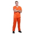 thumbnail image 1 of Men's Orange Prisoner Costume, 1 of 3
