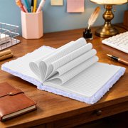 EGNMCR Tools&Home Improvement Plushes Cover Notebook Fabric Notebook Student Diary For The Start Of School Season Cute Furry Fabric Student Notebook Paper notebook