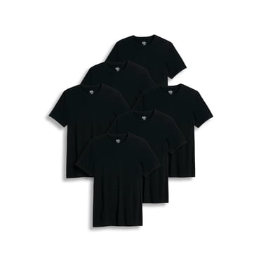 Jockey T-Shirt de Dessous Classique à Col Rond pour Homme - Lot de 6