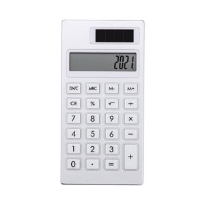 EGNMCR Solar Calculator 12 Digit Student Learning Exam Quiet Portable Mini Computer A calculator