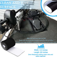thumbnail image 3 of Neoprene Troll Sleeve, Trolling Motor Wires/ Sleeve - Black/White (2Pack),60 Inch, 3 of 8