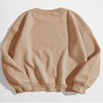 thumbnail image 2 of Womens Pullover Sweatshirts Halloween Skeleton Heart Pumpkin Print Oversized Pullover Tops, 2 of 5