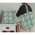 thumbnail image 5 of Soimoi Poly Georgette Fabric Tropical Leaves Printed Craft Fabric by The Yard 42 Inch Wide, 5 of 5
