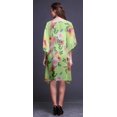 thumbnail image 4 of Bimba Kaftan de Plage Aquarelle, Paréo de Bikini, Robe Midi pour Femmes, Caftan Court - 4X-5X, 4 of 5