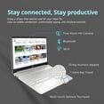 thumbnail image 3 of HP Portable d'Affaires 15,6 Po FHD, Intel Core i5-1135G7, 32 Go de RAM DDR4, SSD PCIe 2 To, Intel Iris Xe Graphics, Pavé Numérique, Caméra Web, Wi‐Fi 5, Bluetooth, Argent, Win 11 Pro, Carte USB Hotface 32 Go, 3 of 8