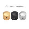 thumbnail image 3 of Yeacher 4pcs Metal Tone Control Knob Dome Knob Set with Inner Hexagon Spanner for Electric Guitar Bass, 3 of 8