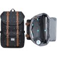 thumbnail image 3 of KAUKKO Laptop Outdoor Backpack, Traveling Rucksack Fits 15.6 Inch Laptop(5-12-BLACK), 3 of 5