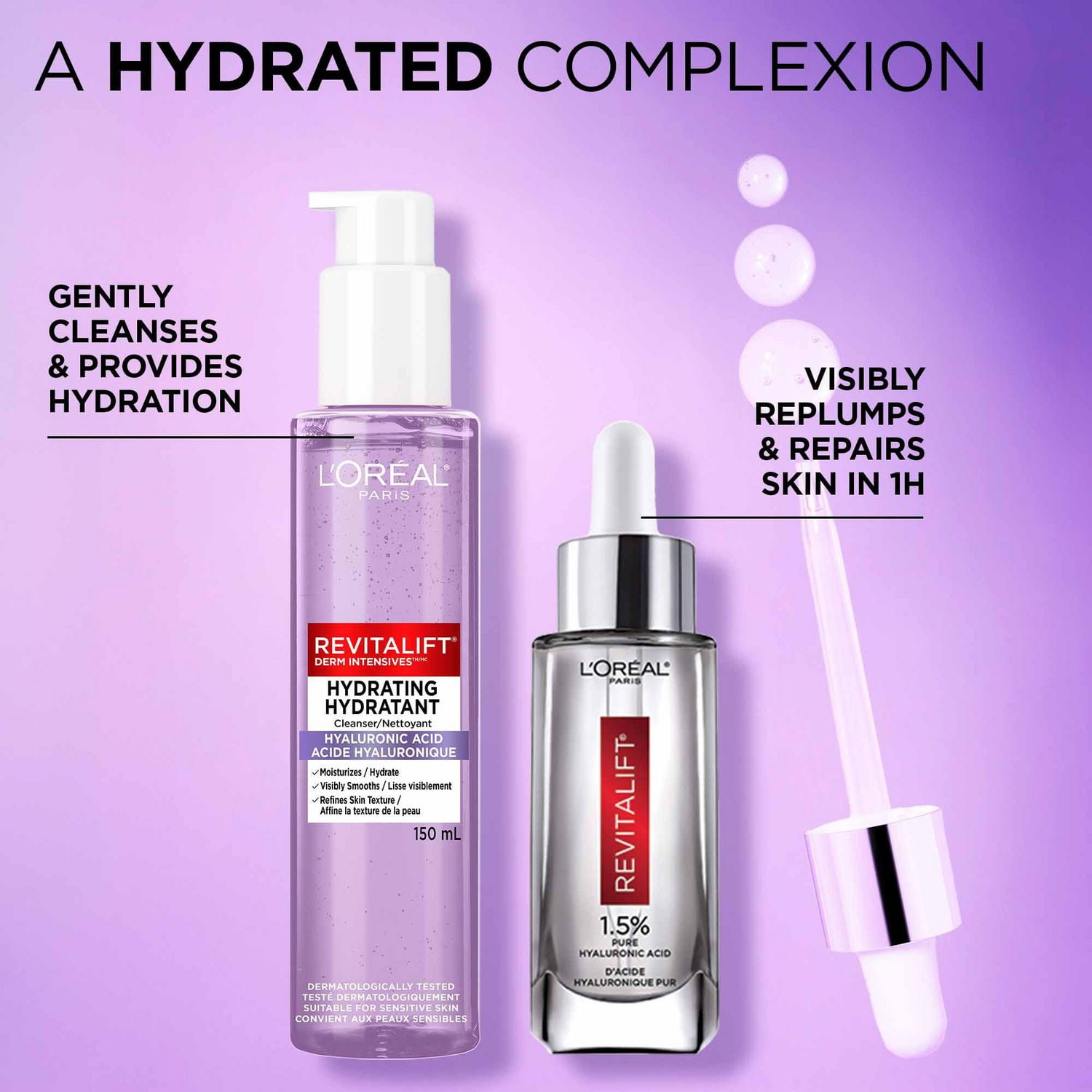 L'Oréal Paris Revitalift Trousse Hydratante, Routine