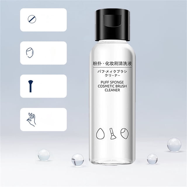 Cleaning Fluid For Makeup Egg Powder Puff Cleaning Agent Powder Puff Makeup Brush Cleaning Liquid Makeup Tools Care 150ml