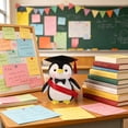 thumbnail image 4 of Graduation Penguin Gifts,Plush Penguin Stuffed Animal,Graduation Penguin Plush, Cute Graduation Stuffed Animal with Cap, Sash, Soft Penguin Plush Gift for Graduation Celebration, 4 of 6