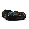 thumbnail image 5 of LAMBO RX Twin Race Car Bed with LED & Sound FX, Kids Racecar Bedroom Furniture, Racing Car Twin Bed, 5 of 5