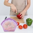 thumbnail image 2 of Vwrxbz Reusable Silicone Food Storage Bags Leakproof Freezer Safe Meal Prep Containers Eco-Friendly Kitchen Organizer, 2 of 7