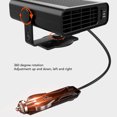 thumbnail image 3 of Portable Car Heater, 120W Fast Heating Auto Dryer Car Heater Defroster Windshield Defogger for Vehicle, Automobile Interior Heater Windscreen Heater Plug in Cigarette Lighter, 3 of 7