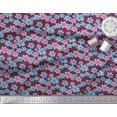 thumbnail image 3 of Soimoi Modal Satin Fabric Artistic Floral Printed Fabric 1 Yard 42 Inch Wide, 3 of 3