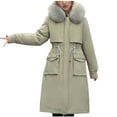thumbnail image 1 of Birdeem Veste en Coton à Manches Longues pour Femmes Automne et Hiver, 1 of 1