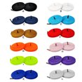 thumbnail image 3 of 1 Paire de Lacets de Course pour Espadrilles, Lacets de Chaussures Élastiques, Lacets Colorés, Accessoires Universels pour Chaussures, Gris, 3 of 7