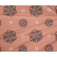 thumbnail image 4 of oneOone Polyester Lycra Fabric Floral Block Printed Fabric 1 Yard 56 Inch Wide, 4 of 4