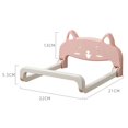 thumbnail image 3 of 1 Set Wash Basin Rack Good Load Bearing Easy Access Trace-less Punch-free Foldable Animal Washbasin Stand Bathroom Supply, 3 of 12