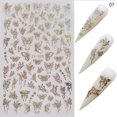 thumbnail image 1 of TopLLC Nail Stickers Nail Sticker Nail Art Sticker Decals Leaf Summer DIY Manicure Beautiful nails, 1 of 6