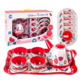 thumbnail image 2 of Tin Teapot Toy Set for Tea Party Children Kitchen Pretend Playset, 2 of 7