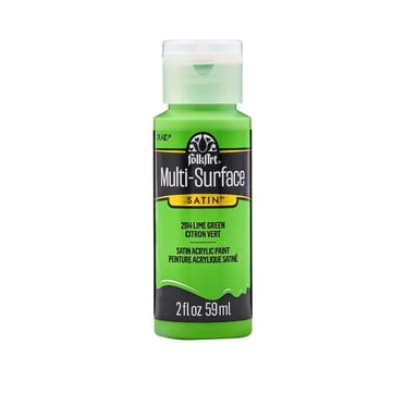 FolkArt Peinture Acrylique Satin Multi-Surface, 2 fl. oz., Vert Citron