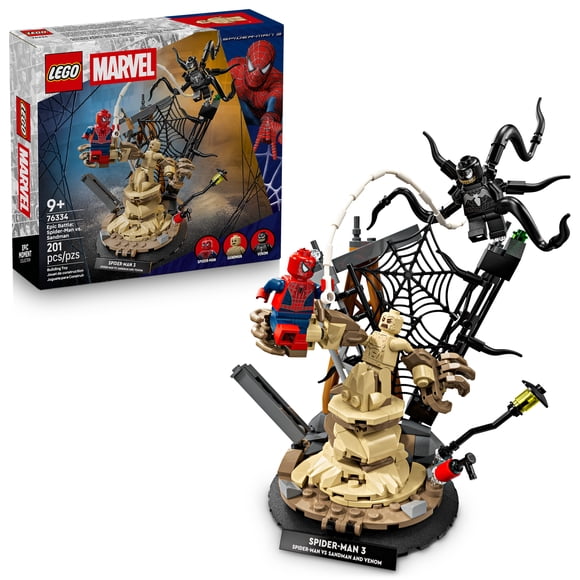 LEGO Marvel Combat Légendaire : Spider-Man Contre Sandman 76334