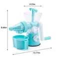 thumbnail image 3 of Hand Operated Juicer, Efficient Cold Press Extraction, Multi-Function Juice Squeezer, Manual Citrus Press, For Lemons Oranges, Easy Clean Design, Portable Kitchen Appliance, 3 of 7